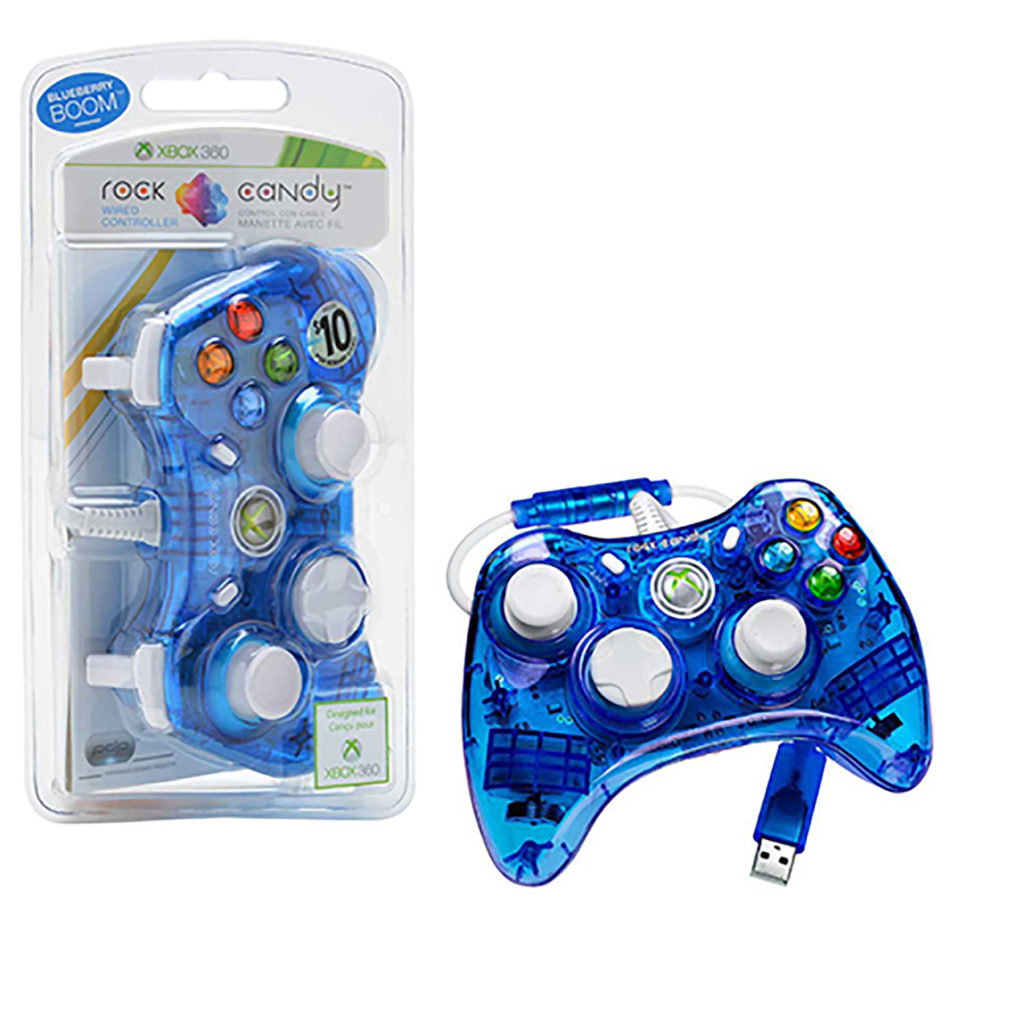 Xbox 360 - Controller - Rock Candy - Blue (PDP)
