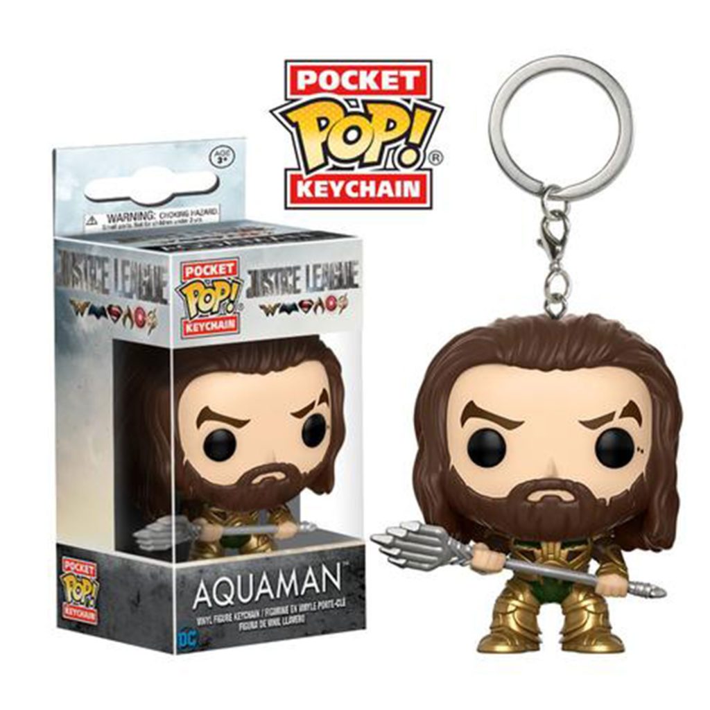Toy - Pocket POP Keychain - Vinyl Figure - Justice League - Aquaman