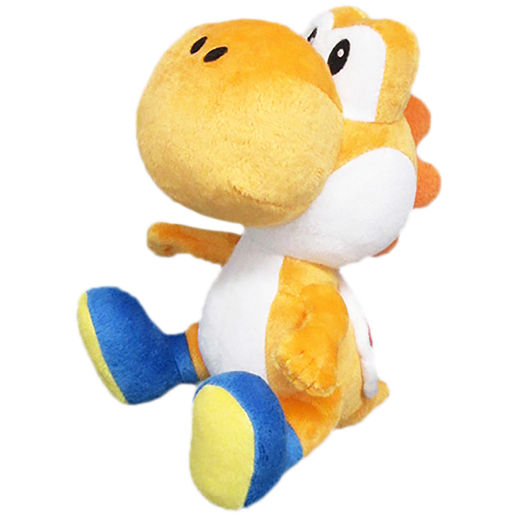 Toy - Super Mario - Plush - Orange Yoshi - 6"