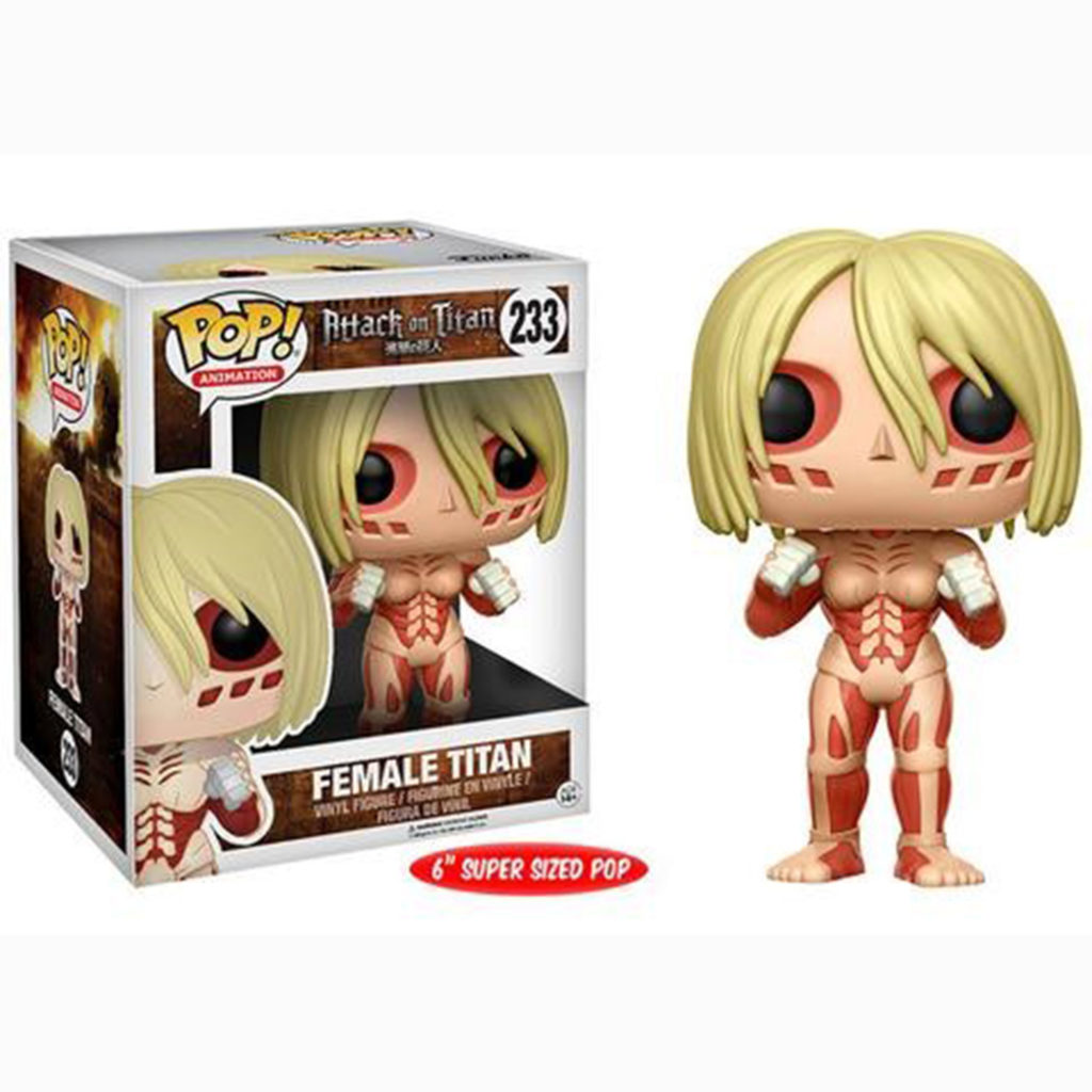 Toy - Over Sized POP - Vinyl Figure - Attack on Titan - Female Titan 6"