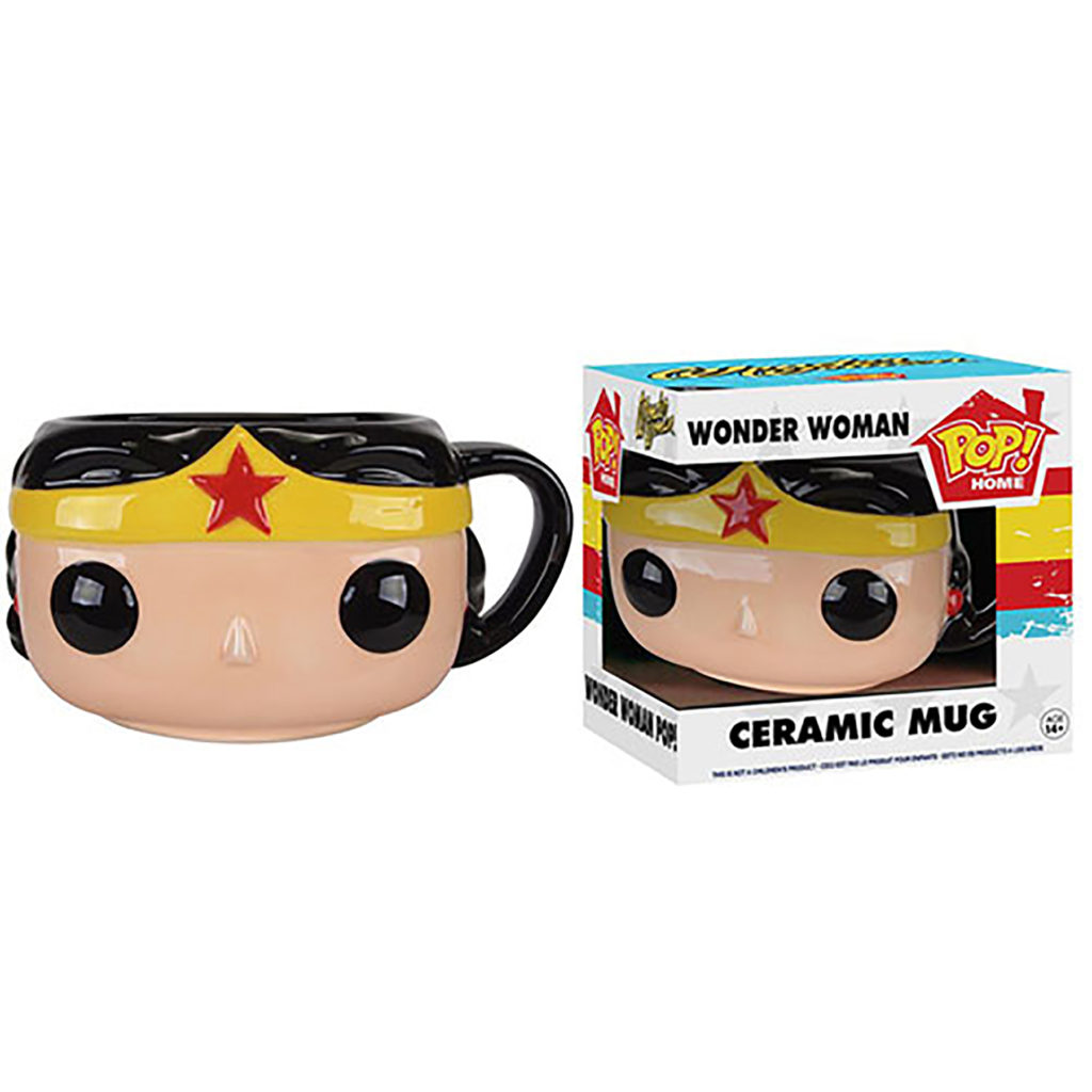Novelty - POP - Ceramic Mugs - DC - Wonder Woman