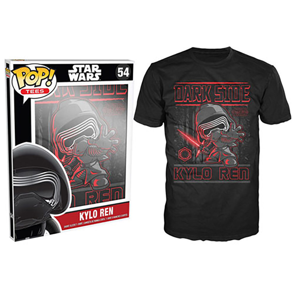 Novelty - Funko - T-Shirt - POP - Size Medium -  Star Wars Episode 7 - Kylo Ren Poster