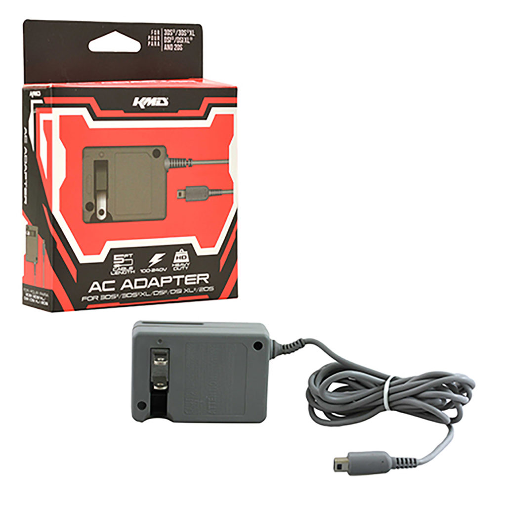 New 3DS XL/3DS XL/3DS/New 2DS/2DS/DSi/DSi XL - Adapter - AC Power (KMD)