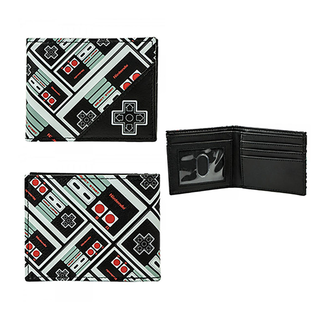 Novelty - Wallet - Nintendo - Controller All Over Print Bi-Fold
