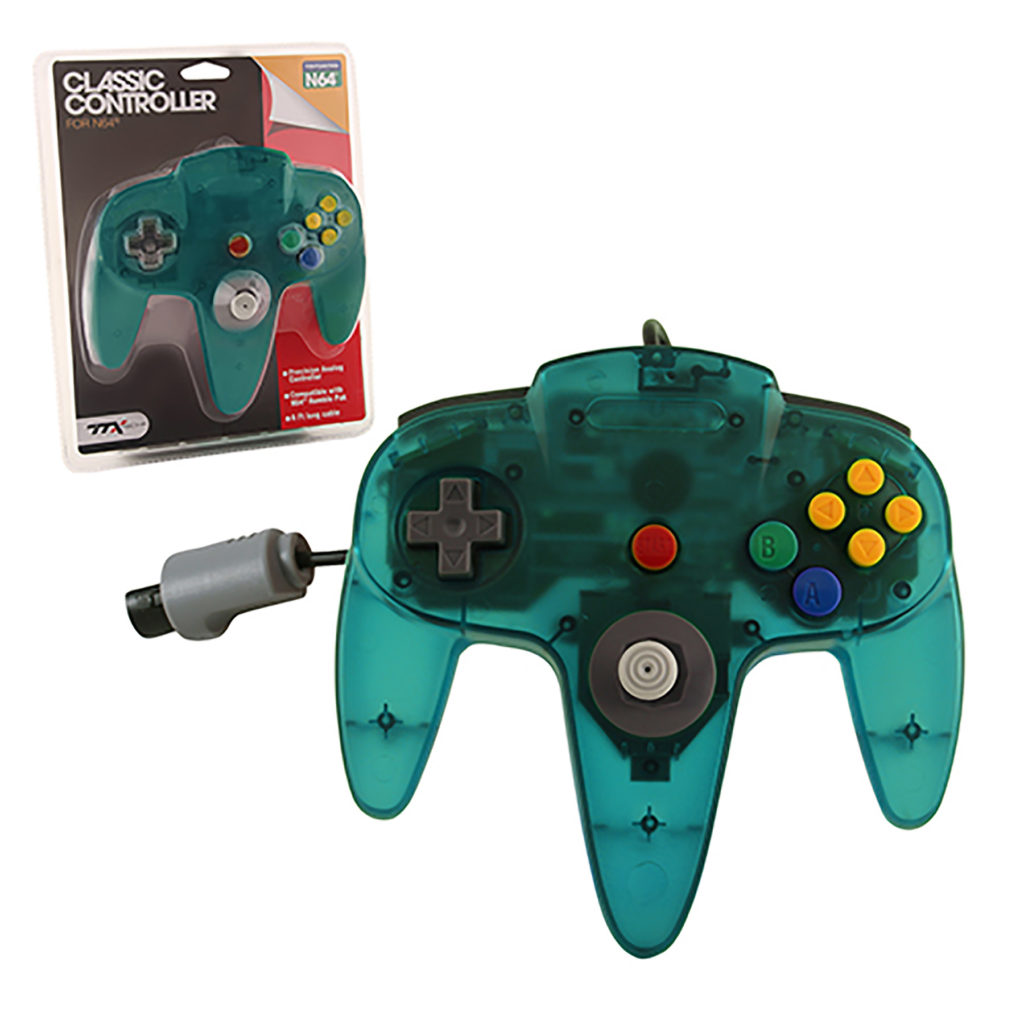 N64 - Controller OG - Clear Teal (TTX Tech)