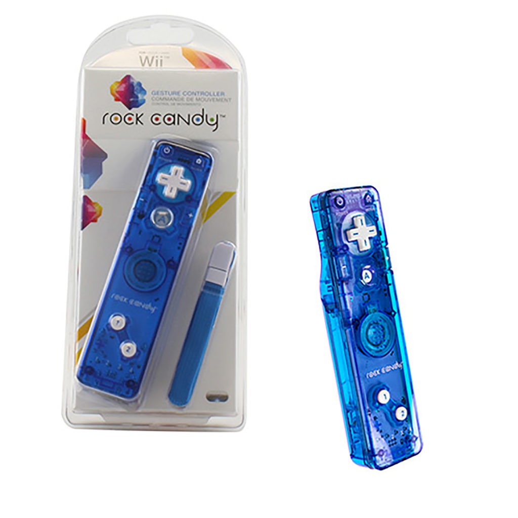 Wii - Controller -  Rock Candy - Blue (PDP)