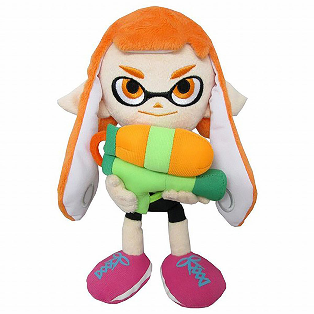 Toy - Plush - Splatoon - Female Inkling 10" Plush