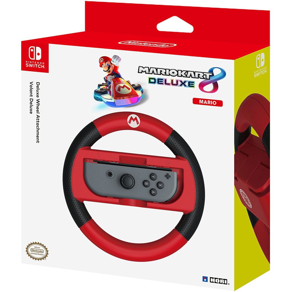 Switch - Controller - Mario Kart 8 Deluxe - Mario Racing Wheel (Hori)