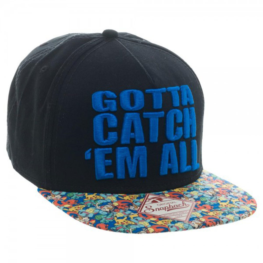 Novelty - Hats - Pokemon - Catch Em All Snapback